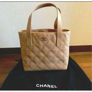 CHANEL - 美品SALE シャネル　トートバッグ　ベージュ