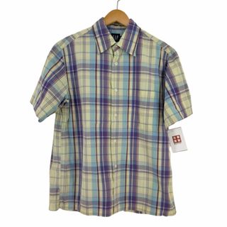 ギャップ(GAP)のGap(ギャップ) チェック S/S シャツ メンズ トップス カジュアルシャツ(その他)