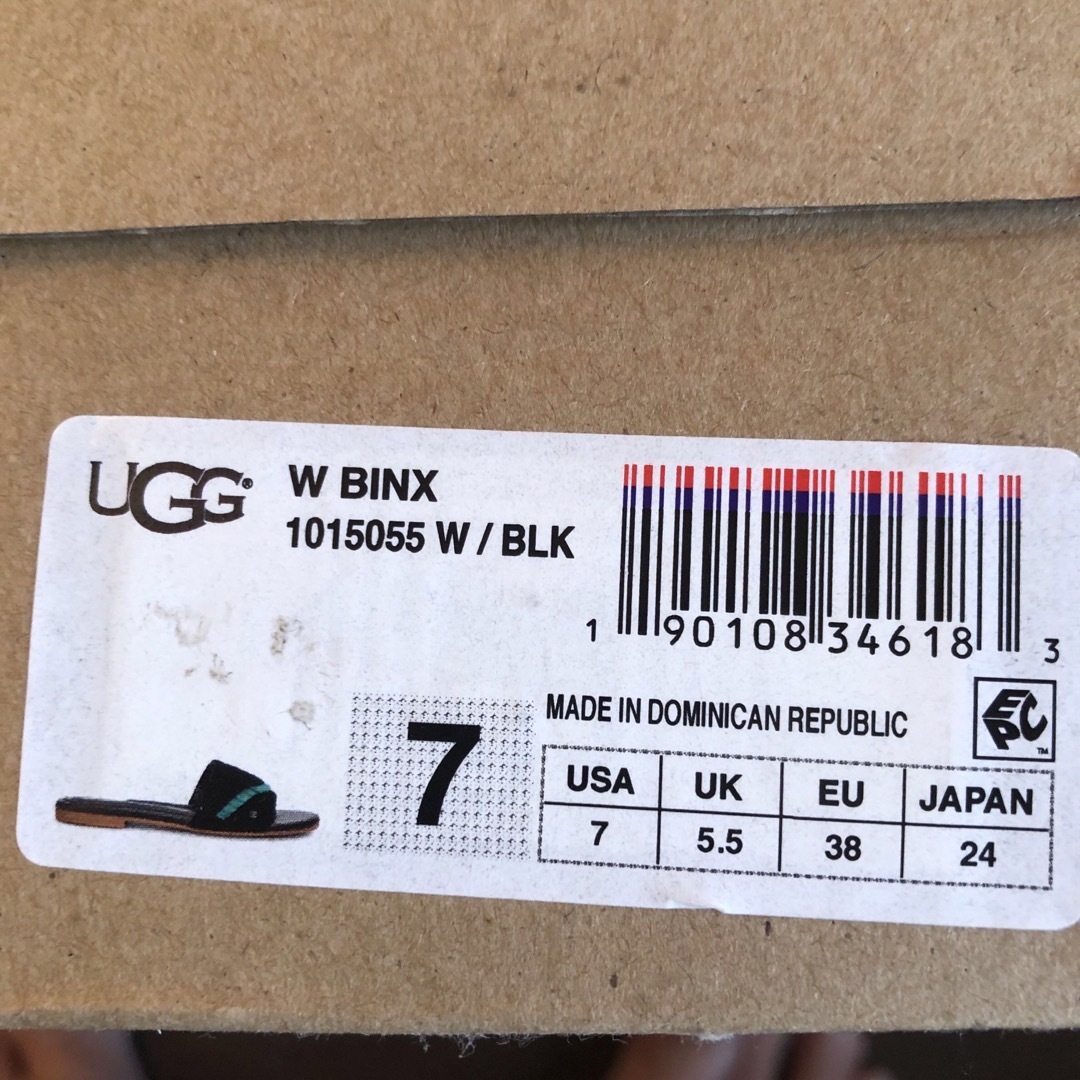 UGG(アグ)のUGG フラットサンダル レディースの靴/シューズ(サンダル)の商品写真