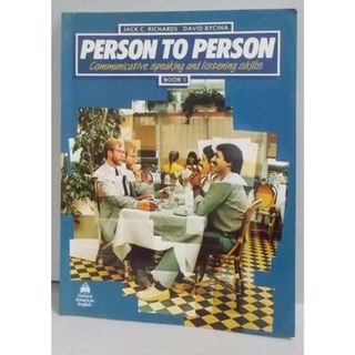 【中古】Person to Person:Communicative Speaking andListening Skills, Book 1／Jack C. Richards (著)、DavidBycina (著)(その他)