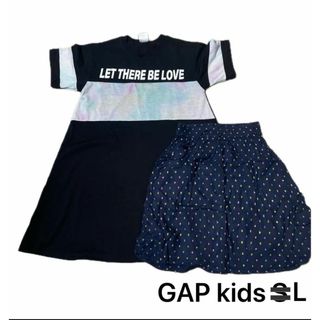 ワンピース　150 、GAPkids L スカート137-145(スカート)