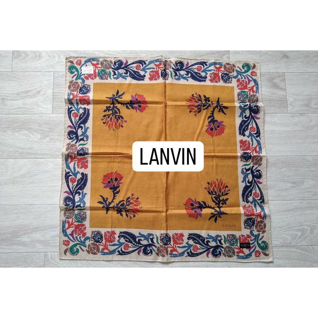 LANVIN(ランバン)の【LANVIN/ランバン】❤レディースハンカチ レディースのファッション小物(その他)の商品写真