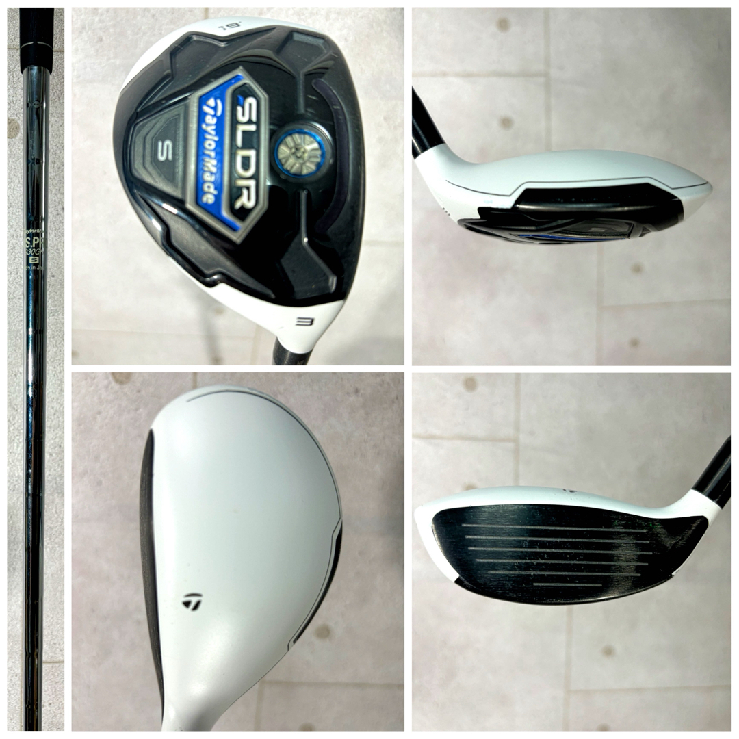 TaylorMade(テーラーメイド)のテーラーメイド ゴルフクラブセット フルセット 初心者 メンズ 中古 人気【C】 スポーツ/アウトドアのゴルフ(クラブ)の商品写真