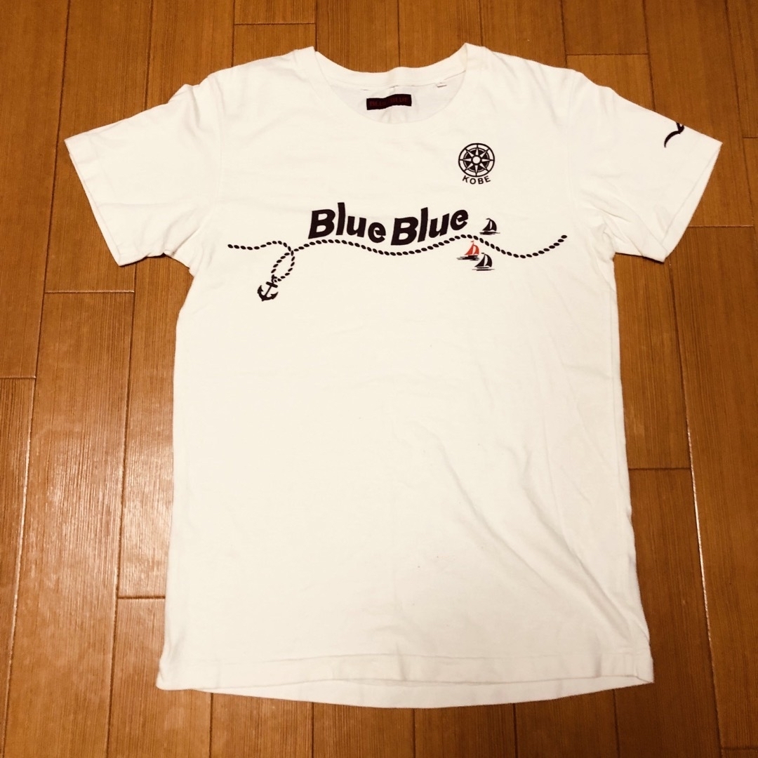 BLUE BLUE(ブルーブルー)のBlue Blue ハリウッドランチマーケット 半袖シャツ 1サイズ ホワイト メンズのトップス(Tシャツ/カットソー(半袖/袖なし))の商品写真