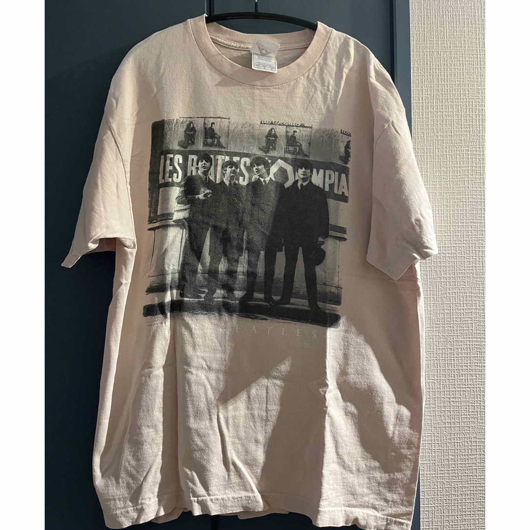 BEATLES プリントTシャツ ピンク メンズのトップス(Tシャツ/カットソー(半袖/袖なし))の商品写真