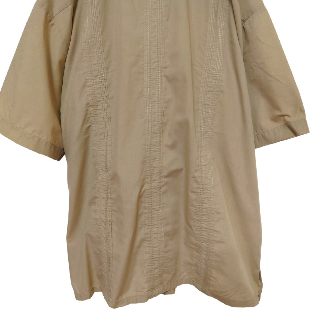 VINTAGE(ヴィンテージ)の【HABAND Guayabera】ジップアップキューバシャツ S-512 メンズのトップス(シャツ)の商品写真