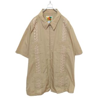 ヴィンテージ(VINTAGE)の【HABAND Guayabera】ジップアップキューバシャツ S-512(シャツ)