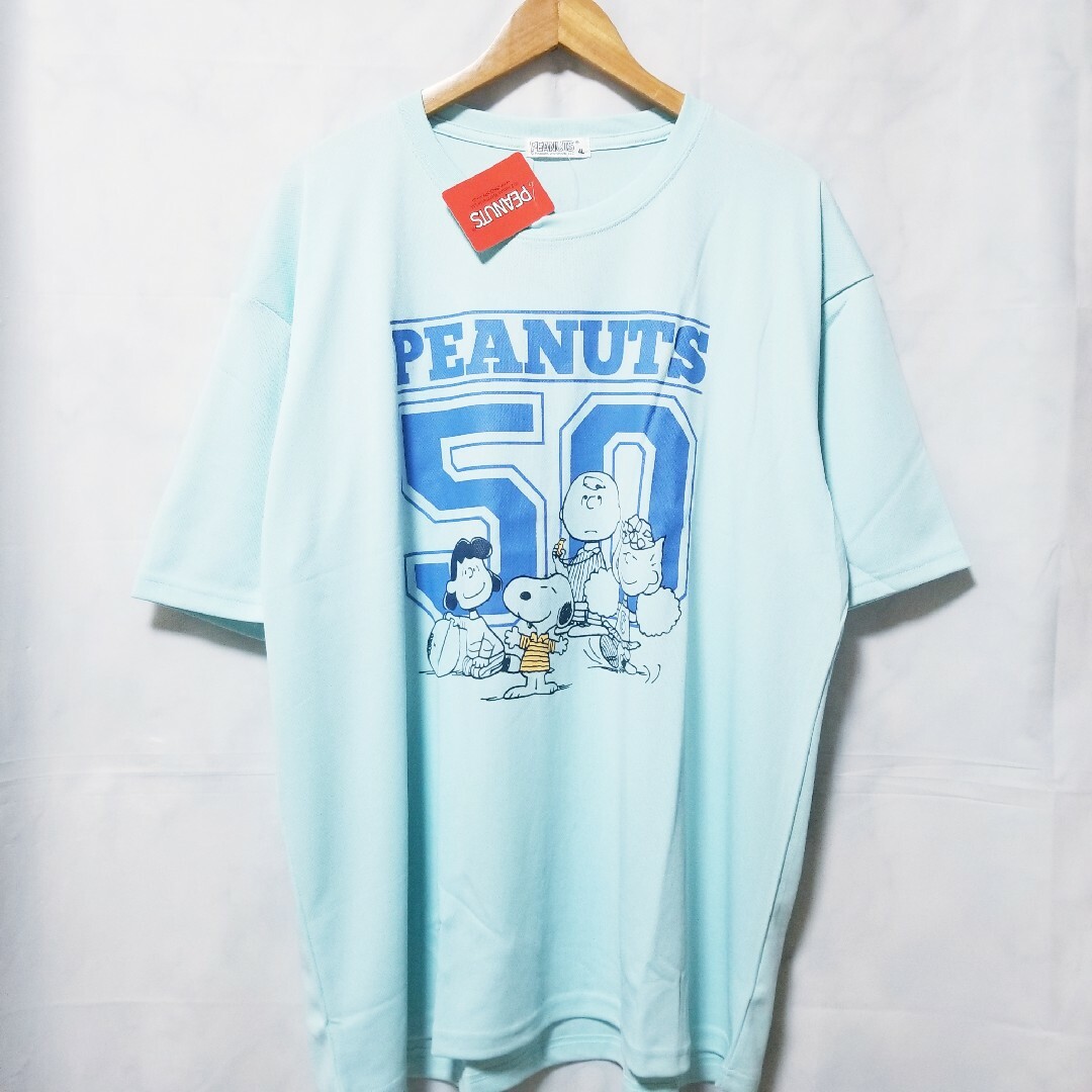 PEANUTS(ピーナッツ)のチャーリブラウン　新品　Tシャツ  半袖　SNOOPY　スヌーピー　4L　BIG メンズのトップス(Tシャツ/カットソー(半袖/袖なし))の商品写真