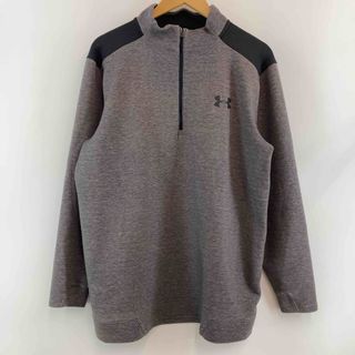 アンダーアーマー(UNDER ARMOUR)のUNDER ARMOUR アンダーアーマー ダークグレー バイカラー メンズ スウェット(スウェット)