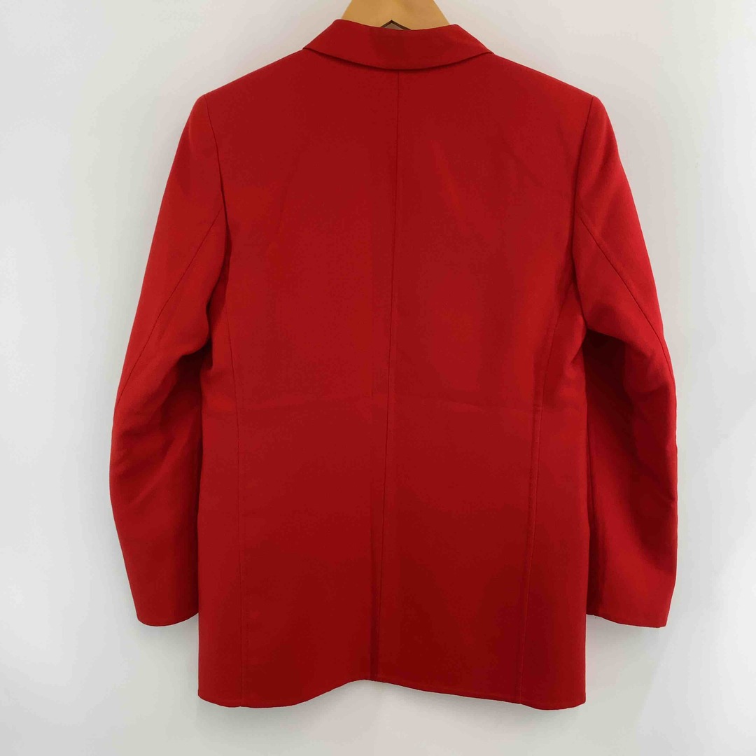HERNO ヘルノ レディース テーラードジャケット　スカート　セットアップ　赤　ビンテージ メンズのジャケット/アウター(テーラードジャケット)の商品写真