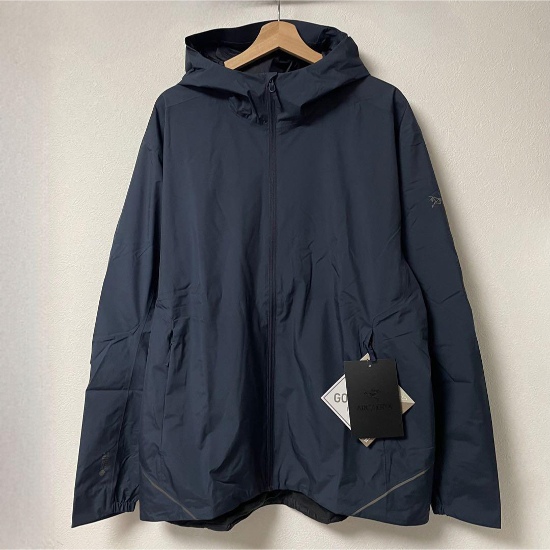 ARC'TERYX(アークテリクス)のARC'TERYX Solano Hoody Black Sapphire XL メンズのジャケット/アウター(ナイロンジャケット)の商品写真