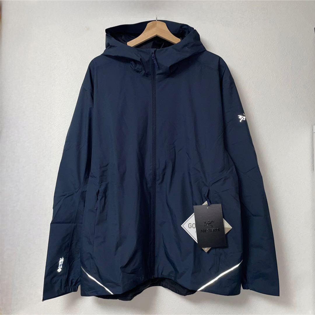 ARC'TERYX(アークテリクス)のARC'TERYX Solano Hoody Black Sapphire XL メンズのジャケット/アウター(ナイロンジャケット)の商品写真