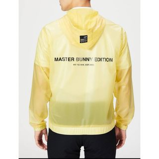 マスターバニーエディション(MASTER BUNNY EDITION)のマスターバニー(パーリーゲイツ) クリアラミネート ブルゾン 定価30800円(ウエア)