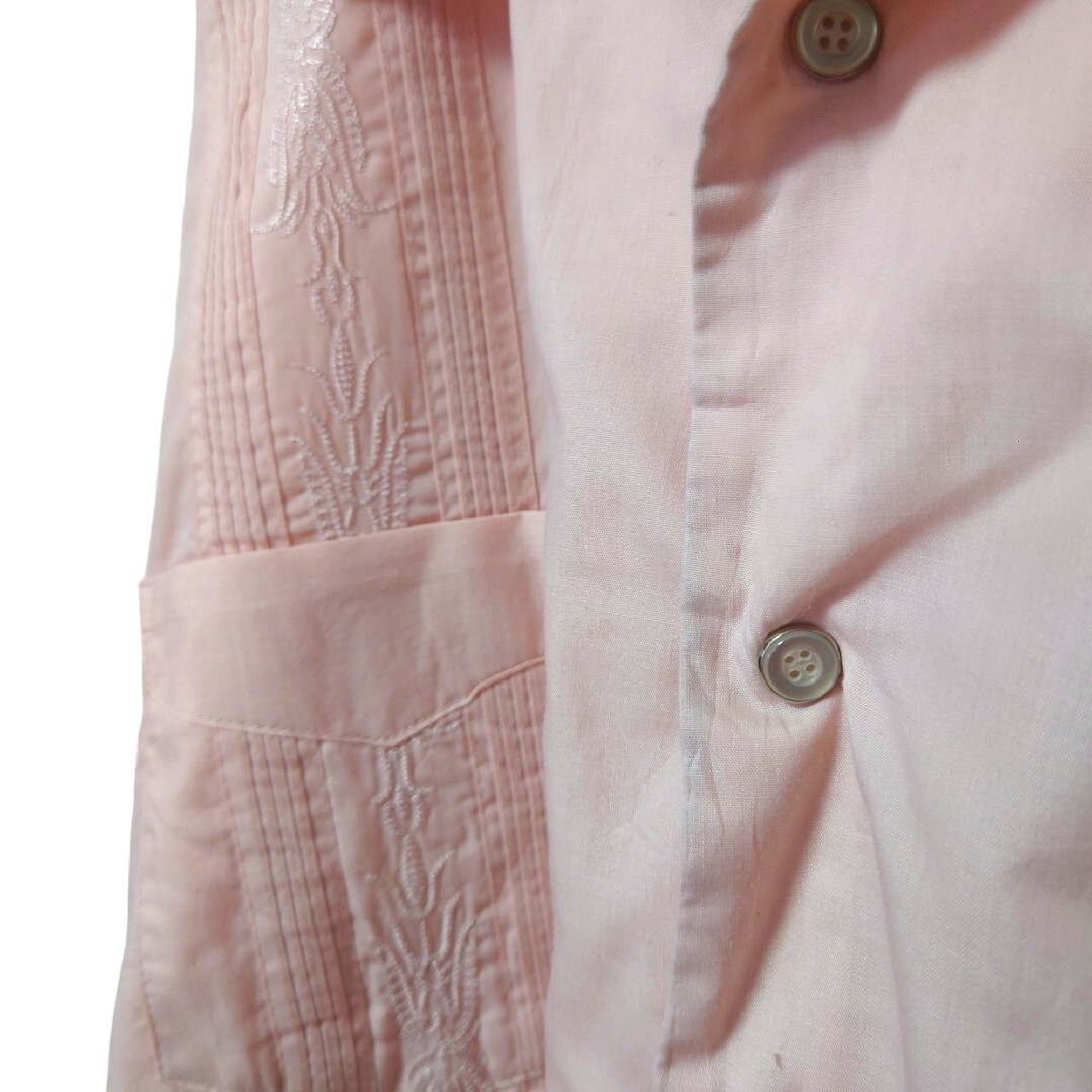 VINTAGE(ヴィンテージ)の【HABAND Guayabera】ジップアップ キューバシャツ S-514 メンズのトップス(シャツ)の商品写真