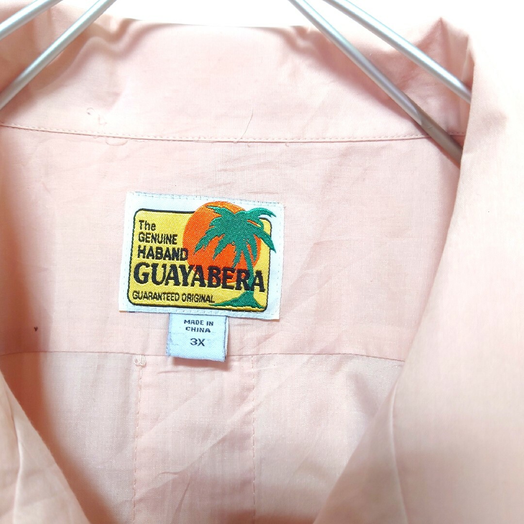 VINTAGE(ヴィンテージ)の【HABAND Guayabera】ジップアップ キューバシャツ S-514 メンズのトップス(シャツ)の商品写真