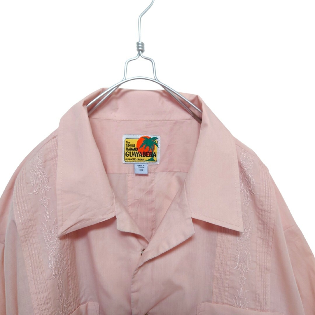 VINTAGE(ヴィンテージ)の【HABAND Guayabera】ジップアップ キューバシャツ S-514 メンズのトップス(シャツ)の商品写真