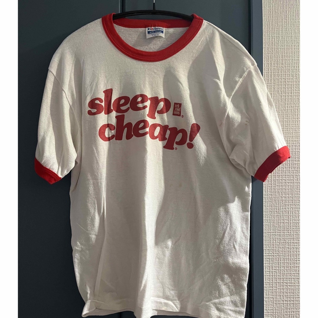 【古着】リンガー Tシャツ メンズのトップス(Tシャツ/カットソー(半袖/袖なし))の商品写真