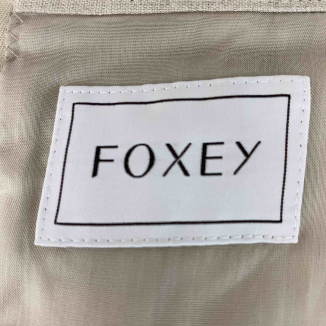 FOXEY NEW YORK(フォクシーニューヨーク)のFOXEY （NEWYORK） フォクシーニューヨーク 　ベージュ　ナチュラル　サイズ38　品番36906　レディース 　ひざ丈 レディースのスカート(ひざ丈スカート)の商品写真