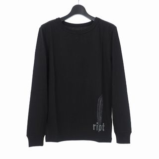 アザー(other)のライオットファセッタズム 20AW Tシャツ カットソー 長袖 M 黒 メンズ(Tシャツ/カットソー(七分/長袖))