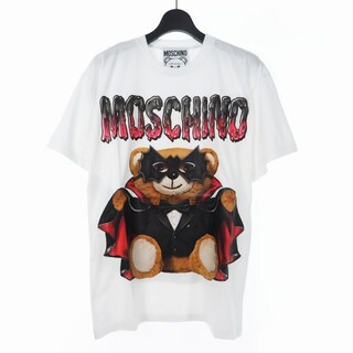 モスキーノ(MOSCHINO)のモスキーノ MOSCHINO 20SS バッド テディベア Tシャツ M 白(Tシャツ(半袖/袖なし))
