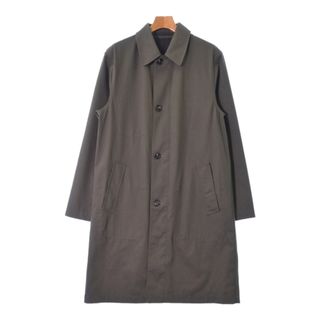 マルニ(Marni)のMARNI マルニ ステンカラーコート 46(M位) カーキ 【古着】【中古】(ステンカラーコート)