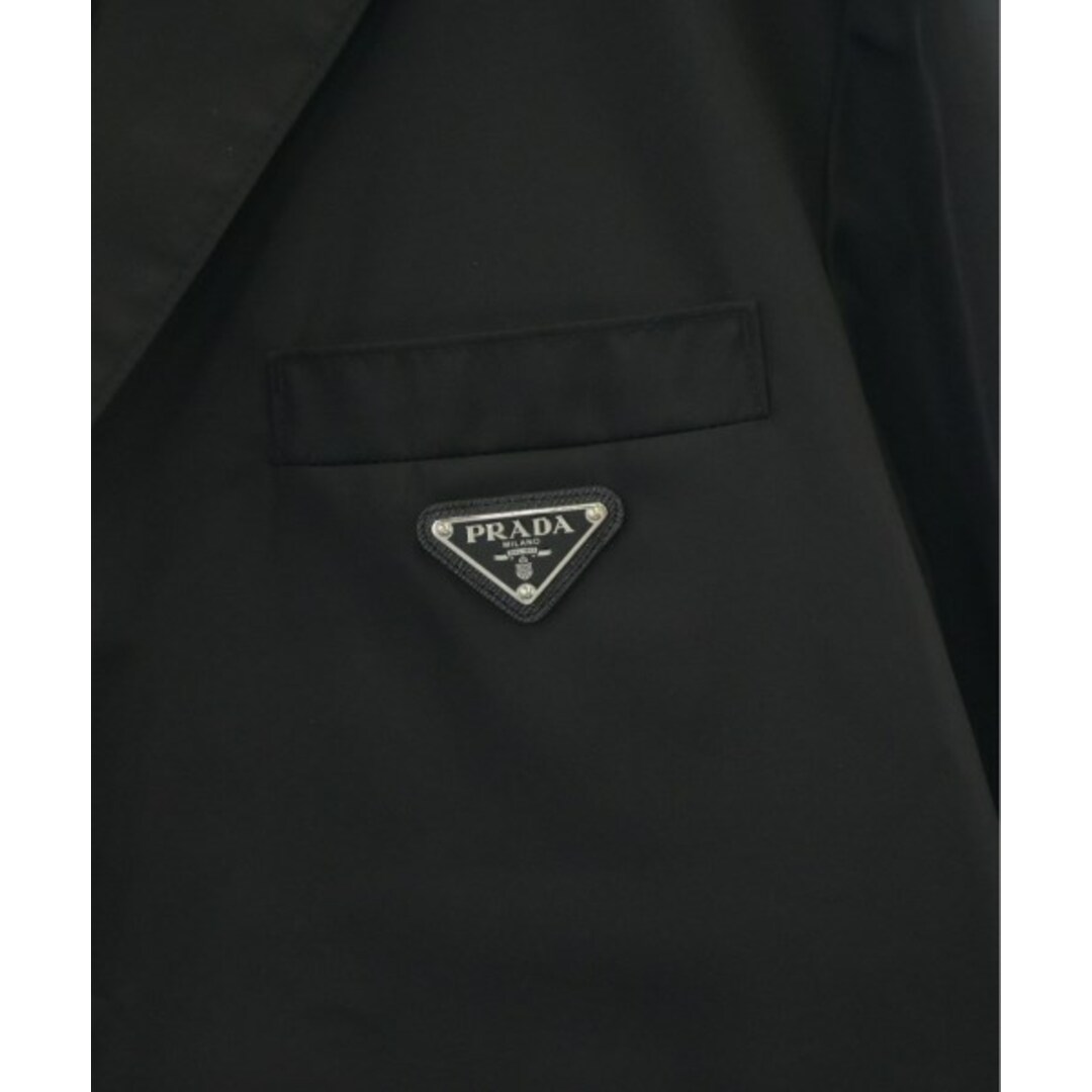 PRADA(プラダ)のPRADA プラダ テーラードジャケット 52(XXL位) 黒 【古着】【中古】 メンズのジャケット/アウター(テーラードジャケット)の商品写真