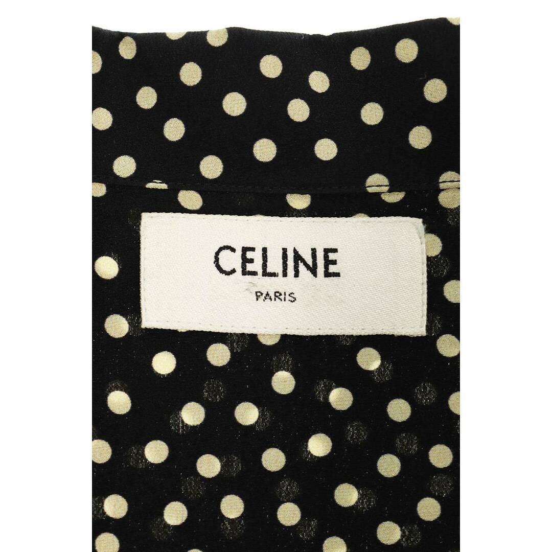 celine(セリーヌ)のセリーヌバイエディスリマン  2C036226J ポルカドットシルク半袖シャツ メンズ 41 メンズのトップス(シャツ)の商品写真