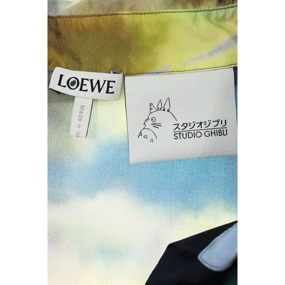 LOEWE - ロエベ 23SS SB44Y05X01 星の子シルク半袖シャツ メンズ LOEWE - ロエベ 23SS SB44Y05X01 星の子シルク半袖シャツ メンズ