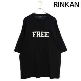 バレンシアガ(Balenciaga)のバレンシアガ  661715 TKVD3 FREE刺繍ダメージ加工オーバーサイズTシャツ メンズ S(Tシャツ/カットソー(半袖/袖なし))