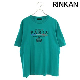 バレンシアガ(Balenciaga)のバレンシアガ  594579 TGV48 ロゴ刺繍オーバーサイズTシャツ メンズ L(Tシャツ/カットソー(半袖/袖なし))