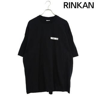 ヴェトモン(VETEMENTS)のヴェトモン  23AW  UE54TR420B INSECURITEプリントTシャツ メンズ XS(Tシャツ/カットソー(半袖/袖なし))