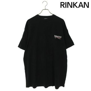 バレンシアガ(Balenciaga)のバレンシアガ  17AW  486032 TWK28 キャンペーンロゴプリントTシャツ メンズ L(Tシャツ/カットソー(半袖/袖なし))