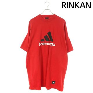 バレンシアガ(Balenciaga)のバレンシアガ ×アディダス adidas  23SS  712398 TNVA6 ロゴプリントオーバーサイズTシャツ メンズ 3(Tシャツ/カットソー(半袖/袖なし))