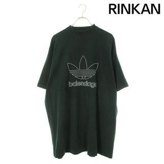 バレンシアガ(Balenciaga)のバレンシアガ ×アディダス adidas  23SS  723976 TNVN8 ロゴ刺繍オーバーサイズTシャツ メンズ 3(Tシャツ/カットソー(半袖/袖なし))