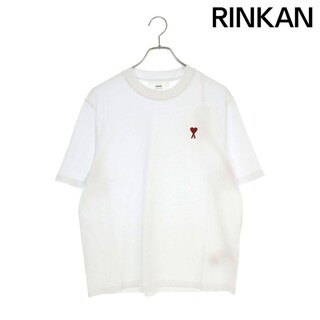 アミ(ami)のアミアレクサンドルマテュッシ  BFUTS005.726 ハートAロゴ刺繍Tシャツ メンズ XXS(Tシャツ/カットソー(半袖/袖なし))