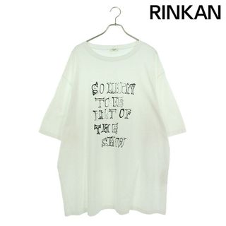 セリーヌ(celine)のセリーヌバイエディスリマン  2X02A671Q アーティストプリントオーバーサイズTシャツ メンズ XL(Tシャツ/カットソー(半袖/袖なし))