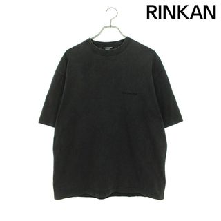 バレンシアガ(Balenciaga)のバレンシアガ  612966 TLVB9 ロゴ刺繍オーバーサイズTシャツ メンズ XXS(Tシャツ/カットソー(半袖/袖なし))