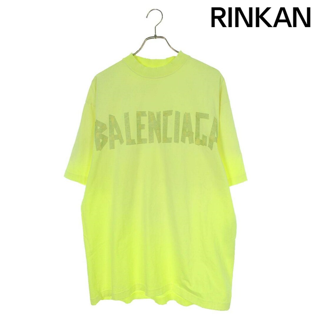 Balenciaga(バレンシアガ)のバレンシアガ  23SS  739784 TOVA9 テープタイプ ミディアム フィットTシャツ メンズ XS メンズのトップス(Tシャツ/カットソー(半袖/袖なし))の商品写真