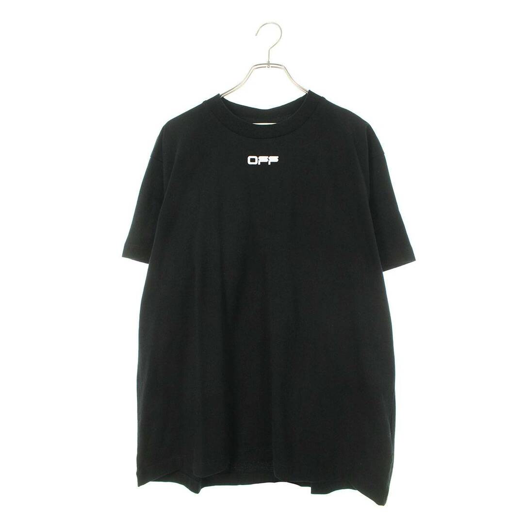 OFF-WHITE(オフホワイト)のオフホワイト  OMAA038S20185003 エアポートテーププリントTシャツ メンズ XS メンズのトップス(Tシャツ/カットソー(半袖/袖なし))の商品写真