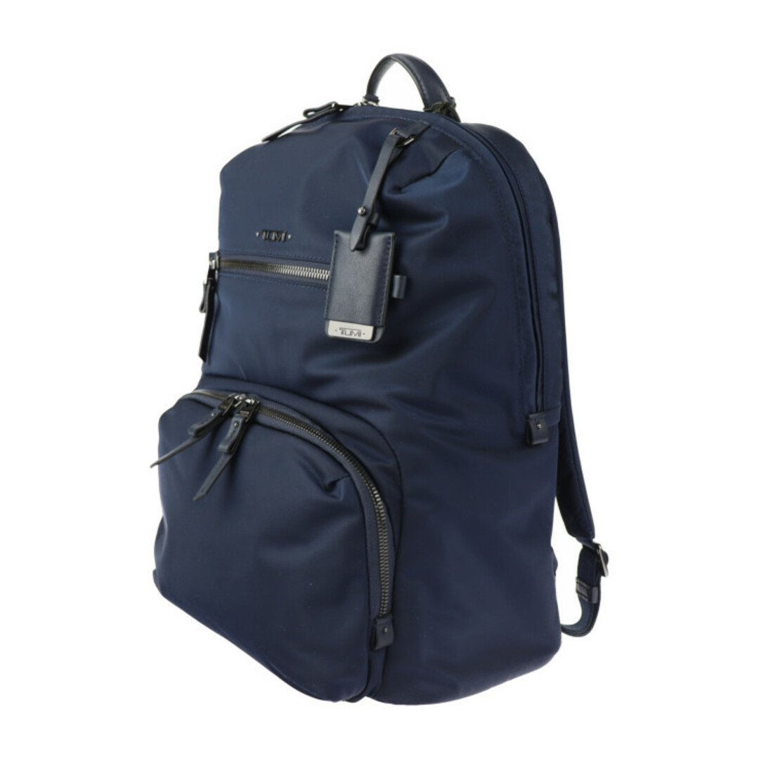 TUMI(トゥミ)のTUMI トゥミ  Voyageur Halle Backpack ヴォヤジュール ハレ バックパック リュック・デイパック 0484758IND ナイロン   ネイビー    【本物保証】 レディースのバッグ(リュック/バックパック)の商品写真