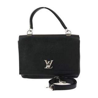 ルイヴィトン(LOUIS VUITTON)のLOUIS VUITTON ルイ ヴィトン  ロックミー カルターブル ハンドバッグ M50250 トリヨンレザー   ブラック シルバー金具  2WAY ショルダーバッグ ターンロック 【本物保証】(ハンドバッグ)