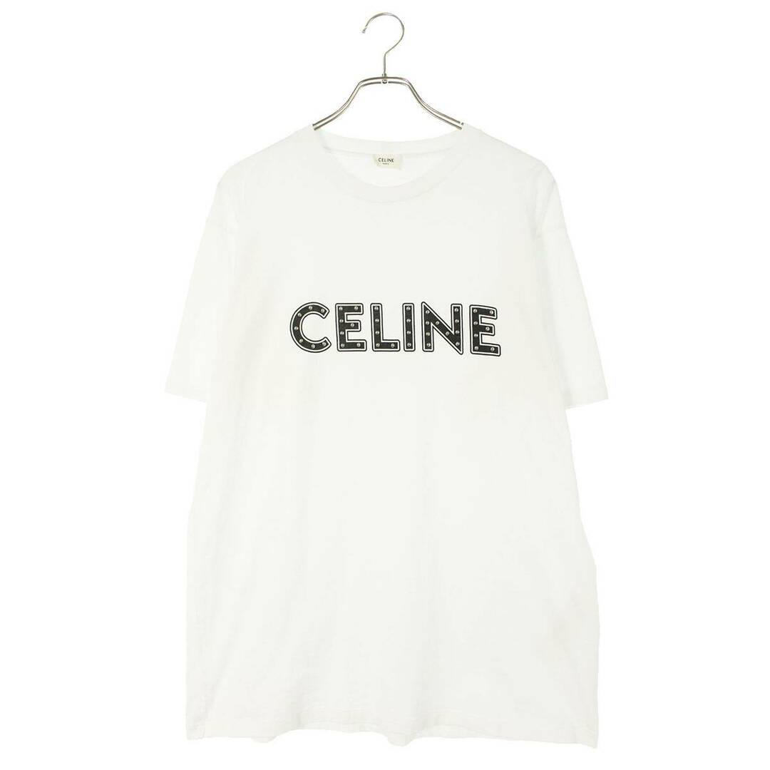celine(セリーヌ)のセリーヌバイエディスリマン  2X687501F スタッズロゴルーズフィットTシャツ メンズ M メンズのトップス(Tシャツ/カットソー(半袖/袖なし))の商品写真