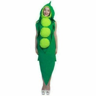 【新品・未使用】 コスプレ 枝豆 さやえんどう グリーンピース 大人用 野菜