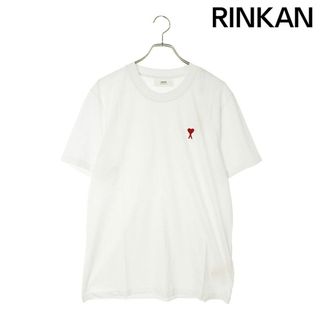 アミ(ami)のアミアレクサンドルマテュッシ  BFHJ108.723 ハートAロゴ刺繍Tシャツ メンズ L(Tシャツ/カットソー(半袖/袖なし))