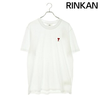 アミ(ami)のアミアレクサンドルマテュッシ  BFHJ108.723 ハートAロゴ刺繍Tシャツ メンズ XL(Tシャツ/カットソー(半袖/袖なし))