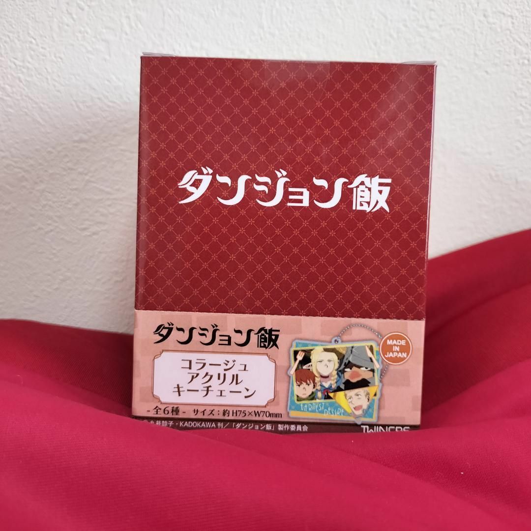 ダンジョン飯 コラージュアクリル キーチェーン  6個セット エンタメ/ホビーのアニメグッズ(キーホルダー)の商品写真