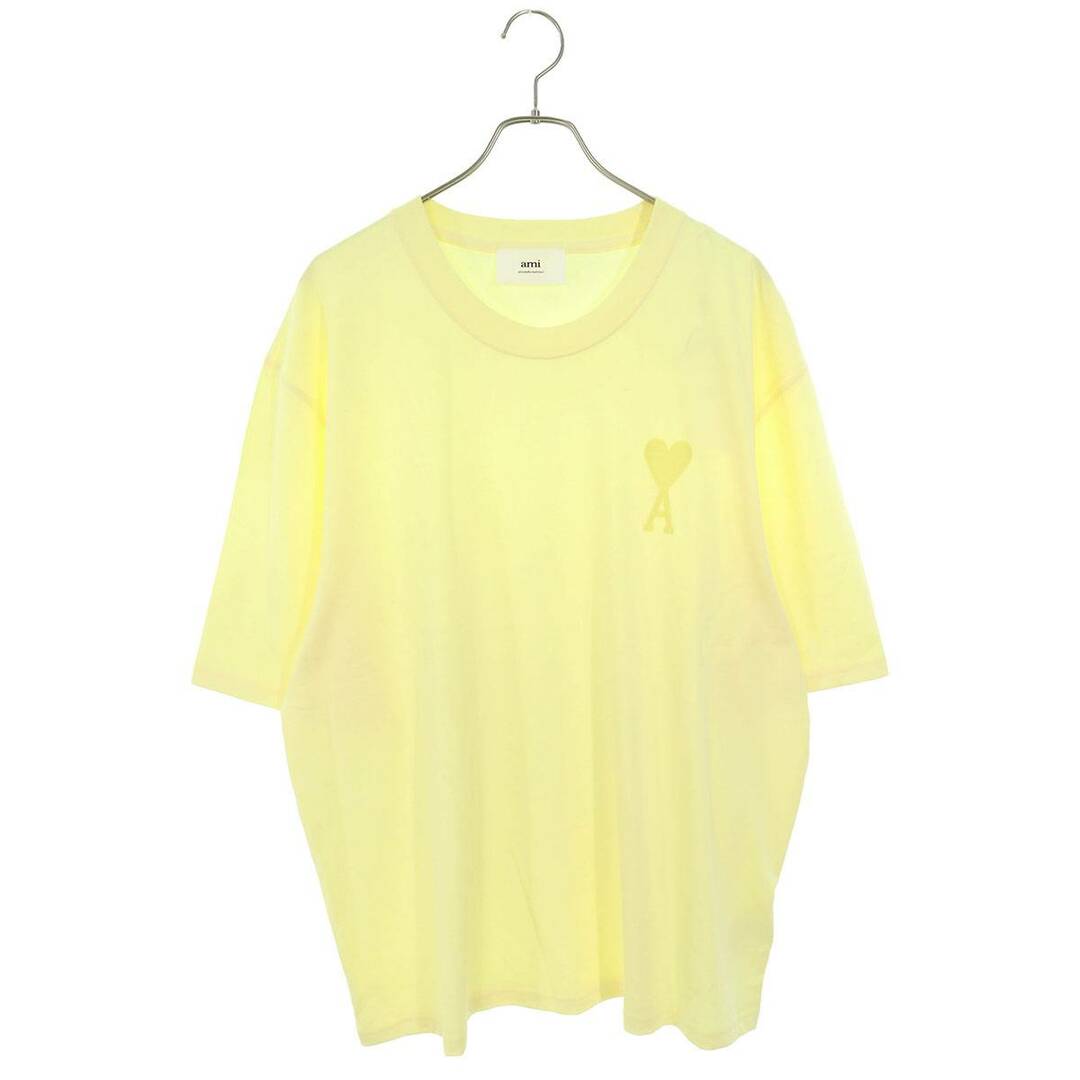 ami(アミ)のアミアレクサンドルマテュッシ  E22UTS002.726 ハートロゴ刺繍Tシャツ メンズ XL メンズのトップス(Tシャツ/カットソー(半袖/袖なし))の商品写真