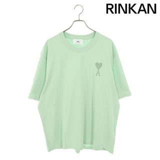 アミ(ami)のアミアレクサンドルマテュッシ  E22UTS002.726 ハートロゴ刺繍Tシャツ メンズ XL(Tシャツ/カットソー(半袖/袖なし))