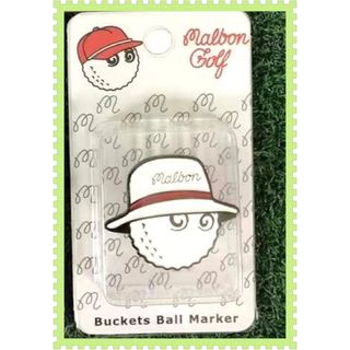 Malbon golf マルボンゴルフ クリップマーカー ホワイト(その他)