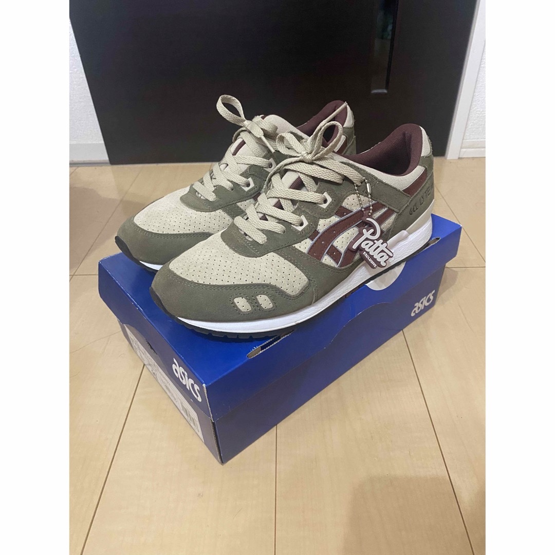 asics(アシックス)のasics gel lyte 3 patta 28.5cm メンズの靴/シューズ(スニーカー)の商品写真